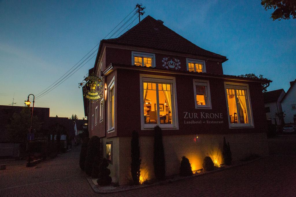 Landhotel Restaurant Zur Krone Gottenheim エクステリア 写真